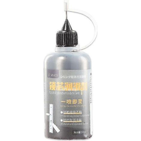 Poudre de graphite fine lubrifiante pour serrures de cadenas et cylindres (1/5)