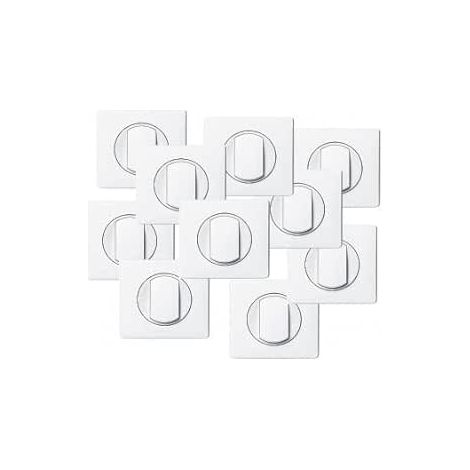 Celiane lot de 10 Prises blanches complet
