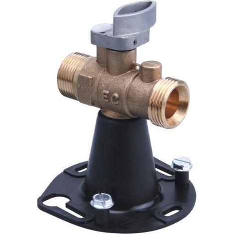 Robinet d'arrêt Jonction Sphéro Conique sur socle type E 3/4" (20/27)