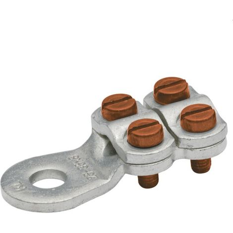 Klauke Klemmkabelschuh gestanzt 16-25qmm M10 4 Schrauben 584R10BK