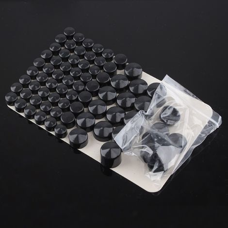 Pièces de moto Harley-Davidson Softtail, cache-vis moteur en plastique ABS, couvercle décoratif noir électroplaqué 00-06 (1/5)