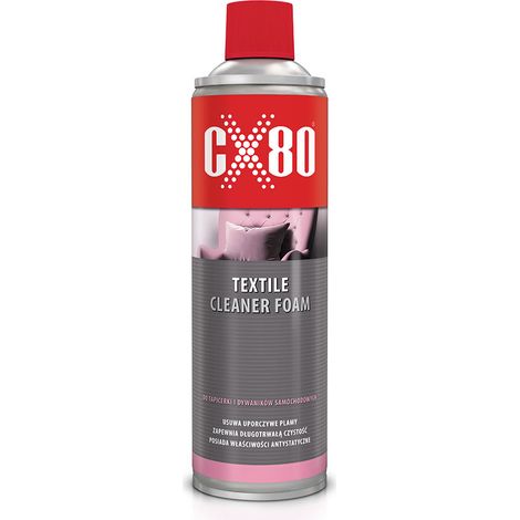 CX80 DETERGENTE PER TESSUTI Schiuma Liquida per la pulizia a secco di tappeti e imbottiti 500 ml