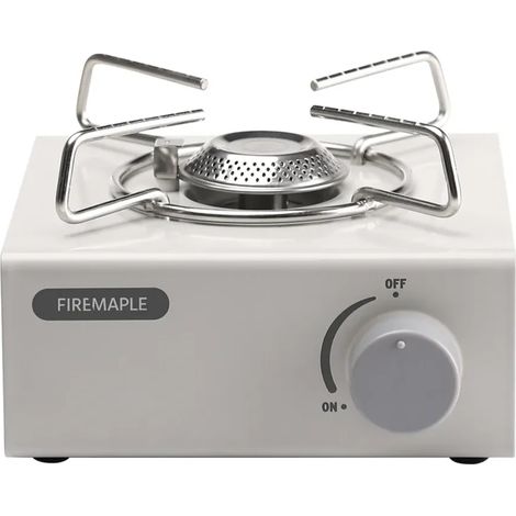 Réchaud à butane portable Fire Maple LAC, mini brûleur de camping, réchaud de camping à cassette pour la randonnée et les activités de plein air, avec étui de transport.
