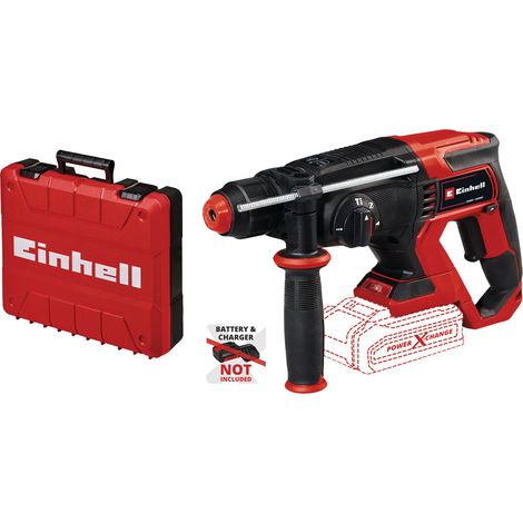 Einhell Marteau Perforateur sans fil TE-HD 18/20 Li-Solo PXC (18V, 1,8 J, frappe max. 4 750 coups/min, mandrin SDS-Plus) Livré sans batterie ni chargeur (1/5)