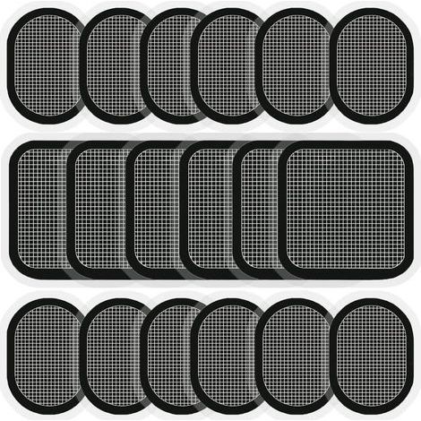 18 Pieces Belt Electrode, Compatible with Abs Series, Replacement Electrode for Abdominal Muscle Belts