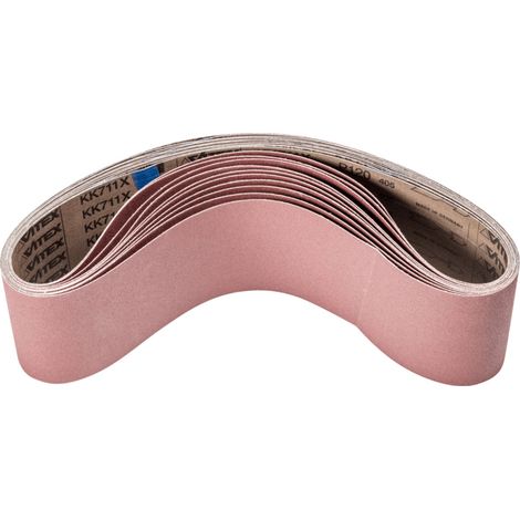 PFERD TOOLS Korund Schleifband BA 100x920mm A120 für universelle Anwendung mit Bandschleifer 10 Stk (1/5)