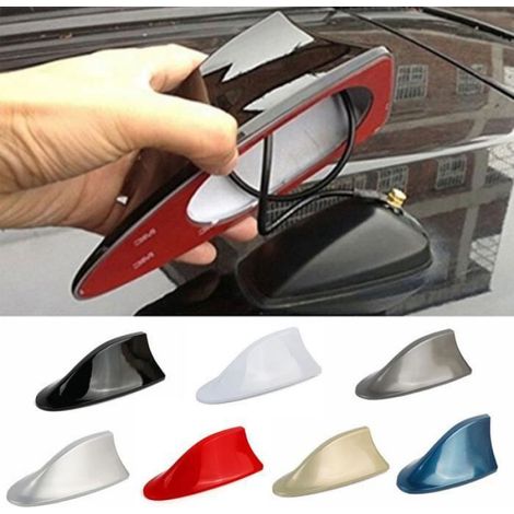 Antenne Aileron De Requin - Compatible Universel - Pour Réception FM/AM - Installation Sans Perçage - 1 Pièce (1/4)