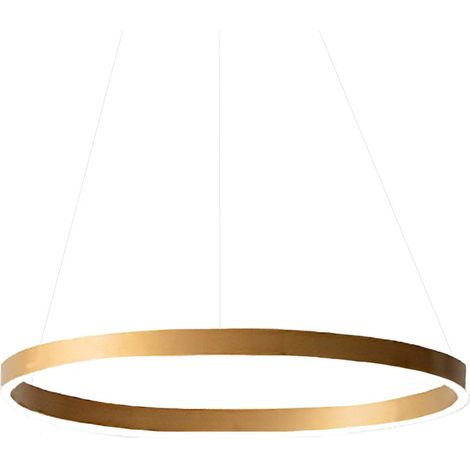 Lustre led gea luce criseide sg o 4200lm aluminium classique suspension moderne