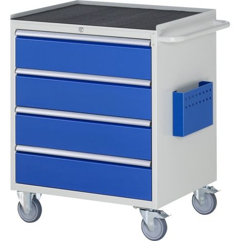 Chariot de montage Rau métal 4x tiroir 4x180mm Modèle XL5.1 LxPxH 770x650x975mm (1/4)