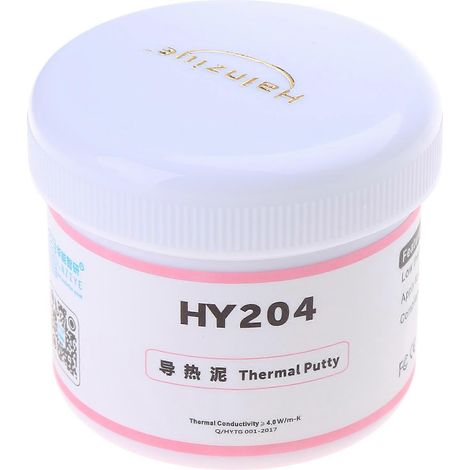 100 g HY234 Hochleistungs-Wärmeleitpaste aus Silikon für CPU-Kühlkörper, pink, 4,0 W/mK, mehrfarbig (1/5)