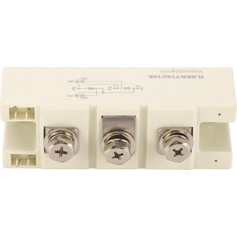 Module de pont redresseur 162 A 1600 V, isolation à 3 bornes, carte de conversion de courant à thyristors, blanc (1/5)