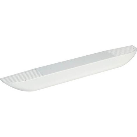 Nicoll – Kit aérau-acoustique rectangulaire 250mm – Isolation acoustique 38dB – Débit d'air 22 m³/h – Fixation à visser – Polystyrène blanc