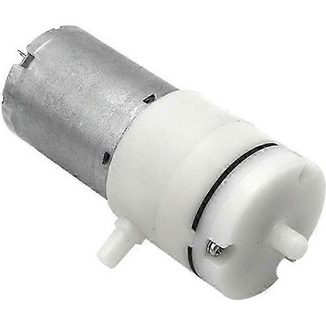 Pompe à vide miniature à membrane électrique 12 V CC 370, surpresseur silencieux, compatible avec les équipements d'eau potable et les instruments de beauté (1/5)