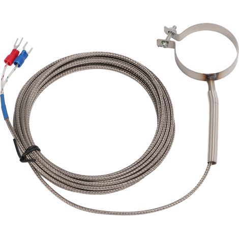 Thermoelement-Gewinde, hohe Empfindlichkeit, breiter Messbereich 0–400 °C, Temperaturreglersonde in verschiedenen Größen für die Industrie, 4 Meter (1/5)