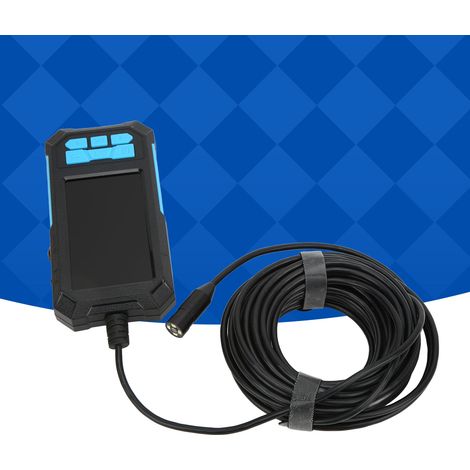 4,5 Zoll P90 wasserdichtes tragbares Industrieendoskop für Rohre, mit Bildschirm und Autofokus, 10 m Kabel und 14 mm Durchmesser Linse. (1/5)