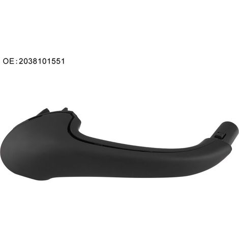 Poignée de porte intérieure avant droite, pour Mercedes Benz classe C (W203), 2038101651 20381016519116 (1/5)