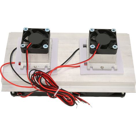 Système de réfrigération thermoelectrique 12V pour mini climatiseur et glacière portable (1/5)