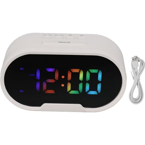 Digitaler LED-Alarm mit großem Farbdisplay (1/5)
