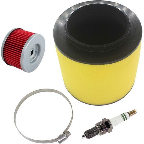 Filtre à air, filtre à huile pour Honda TRX400EX Sportrax 1999-2008 et TRX400X 2x4 2009, 2012-2014, kit d'entretien des bougies d'allumage (1/5)