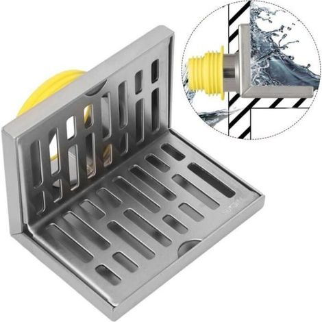 Drain de sol d'angle, Surfaces en forme de L, antirouille, résistant à la Corrosion, processus de conception, Drain de sol latéral (1/4)