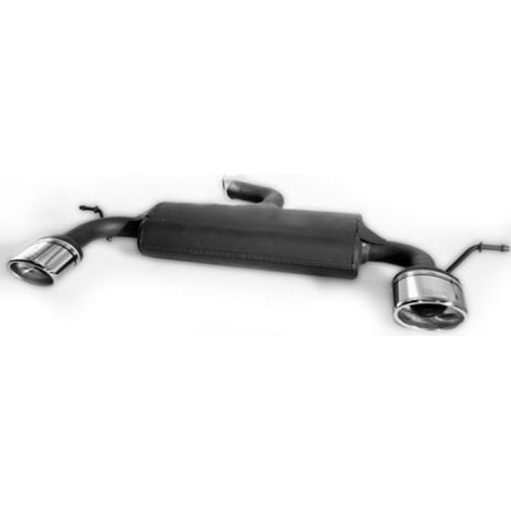 Silencieux Duplex Echappement Ulter VW Scirocco 3 2008-2013 120x80mm-36952813