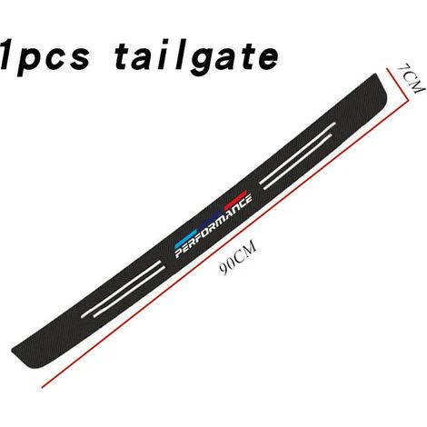 (1 pièce pour BMW M) Accessoires autocollants de seuil de porte pour BMW M Power Performance E46 e39 E90 E36 E60 E34 E30 f30 f10 X1 X3 X5 e92 G30 (1/3)