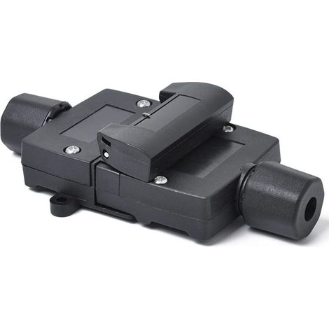 Spina maschio piatta a 7 poli da 12 V per rimorchio + presa femmina a 7 poli per camper