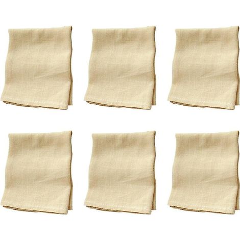 4 Serviettes de table, Coton turc, Douces et résistantes, Lavables en machine, Pour salle à manger（Q3 : Nouveaux produits pour le mois d'août） (1/5)