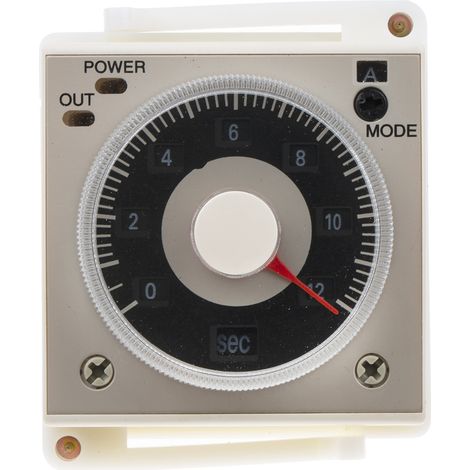 Relais temporisé RS PRO, 220V c.a., 2 contacts ( Prix pour 1 ) (1/3)