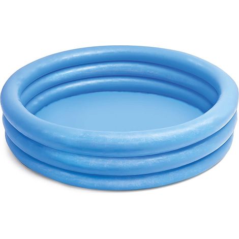 Blauer aufblasbarer pool 114 x 25 cm intex 59416