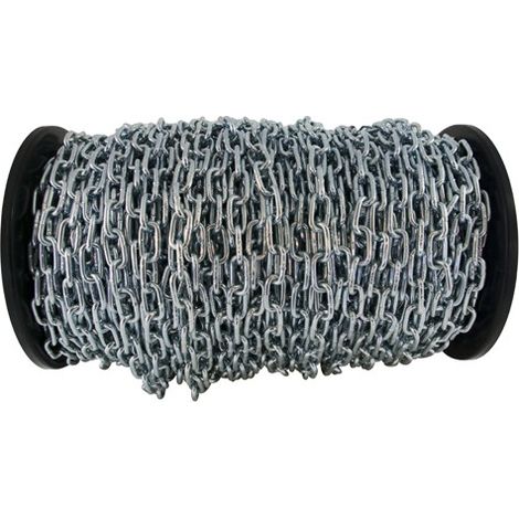 CATENA ZN ESL.RETTA KG B. 36MT - 6 MM