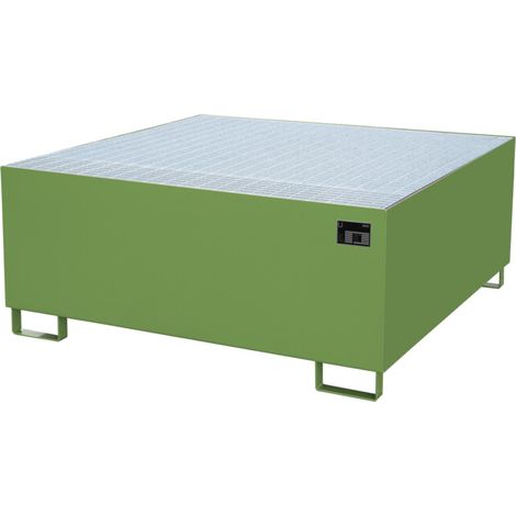 Bauer Südlohn Bac de rétention AW 1000, peint, vert réséda (1/2)