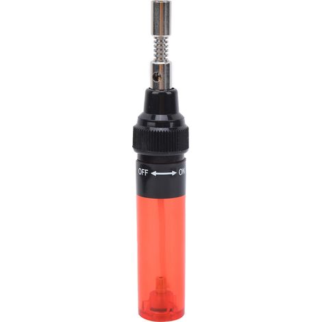 Stylo fer à souder gaz portable 8ml MT-100, rechargeable grande capacité, pistolet de soudure outil de service, rouge clair (1/5)