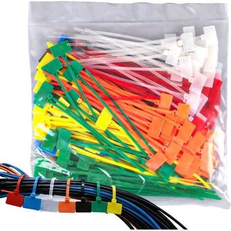250 Stück Nylon multifunktional Kabelmanagement und