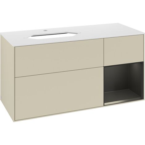 Villeroy & Boch F281PDHJ Armoire sous lavabo Finion F28 (1/2)