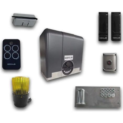 FAAC Genius Kit Automatización Puerta Corredera BLIZZARD 104016 433 RC 400 kg 24V (1/3)