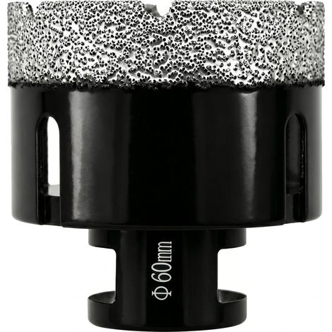 Foret Diamanté pour Carrelage 60 mm M14,Scie Cloche,Foret à Carotter (1/5)