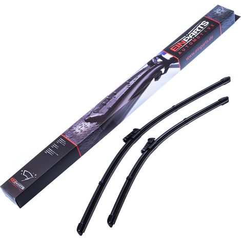 Spazzole tergicristallo anteriori 610/480mm dedicate a VW Golf V/VI, Jetta III/IV, Passat B6/B7/CC, Eos (1/4)