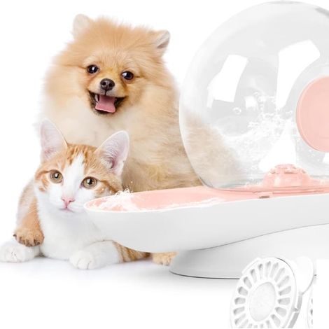 (23.5 x 30 cm)Automatic Cat Dog Water Dispenser, Water Dispenser Feeder Gravity for 2.8L Water Bowl for Small Pets, No Electricity Required (1/5)