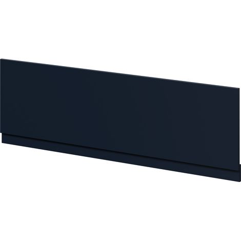 Deep Blue MDF 1700mm Front Bath Panel with Plinth (1/4)