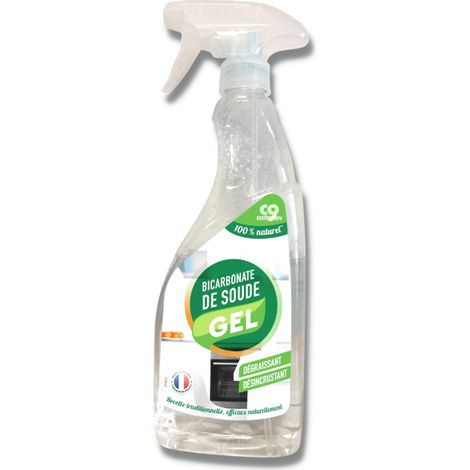 Venteo – Bicarbonate de soude en gel ultra concentré 750 ml – Nettoyant multi-surface sans produits chimiques – Pour four, frigo et surfaces délicates