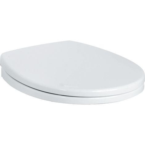 Porcher – Abattant thermodur pour cuvette Matura – Fixation par le dessus – Charnières inox renforcées – Adapté PMR