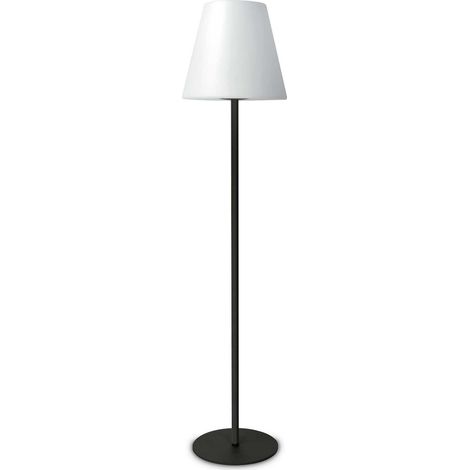 Piantana Da Terra Contemporaneo Arcadia Metallo Nero 1 Luce E27 42W Ip65 (1/3)