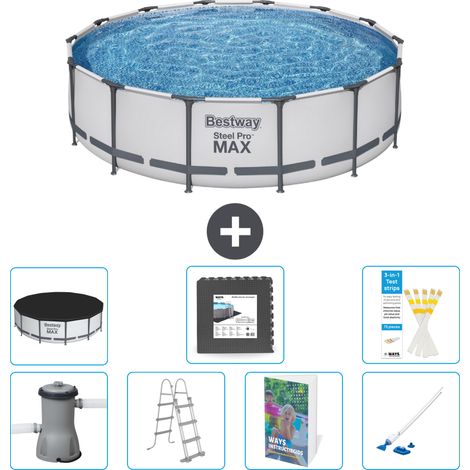 Bestway Steel Pro MAX Rund - 427x122 cm - 8-teilig S610