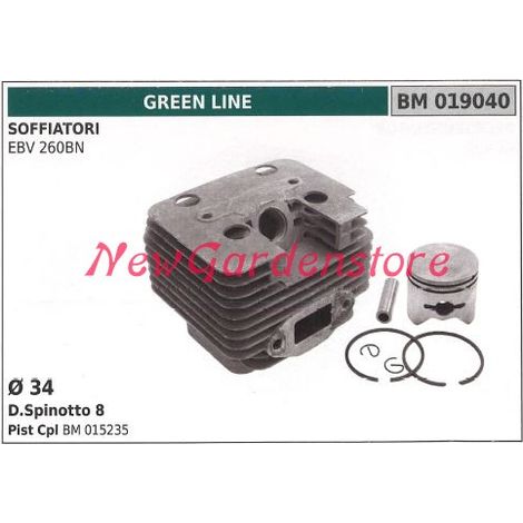Segmentos de cilindro de émbolo GREEN LINE motor soplador soplador EBV 260BN 019040