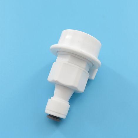 Adaptateur de tuyau PE à 2 points pour machines à laver, purificateurs d'eau domestiques, machines à eau pure et filtres raccord rapide à 4 points. (1/5)