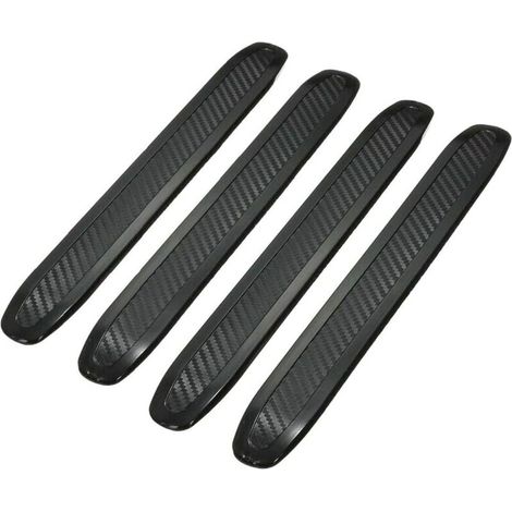 4pcs Universal Car Bumper Rubber Strip Anti-rub Protection Strip Guard Parts1