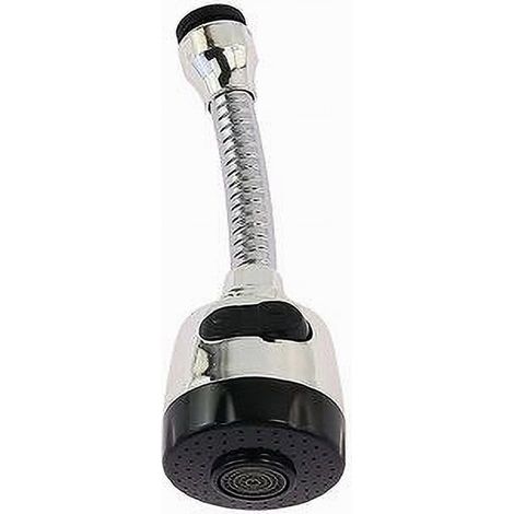 TRADE SHOP - Rompigetto Per Lavello Rubinetto Ugello Prolunga Aeratore Girevole Getti 87173 - (1/2)