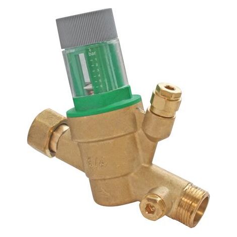 Régulateur de pression à membrane EM20/27 avec clapet anti-pollution-Pronorm (1/2)