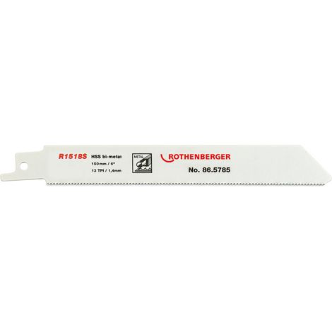 ROTHENBERGER Universal-Sägeblatt, 150x20x0,9, 13 TPI (5er-Pack) - 865785 (1/2)